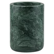 Temno zelen marmorni lonček za zobne ščetke Marble – Mette Ditmer Denmark