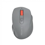 Canyon 6 buttons wireless 2.4Ghz mouse, MX8650A Sensor, DPI up to 1600,Injection case, 3 M life times left and right switches, 2xAAA battery, ABS mate