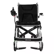 VEVOR Električni invalidski voziček 100x60x91 cm srebrne barve