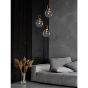 IRVINE VISILICA E27 /IP20/PROZIRNA & MESING ZLATNA NL9241190