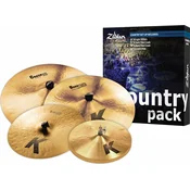 Zildjian K0801C K Country 15/17/19/20 Činelski set (Samo odprto)