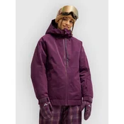 Roxy 20K Crystal Clear Jacket blackberry wine