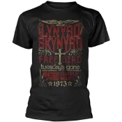 Lynyrd Skynyrd Majica Free Bird 1973 Hits Unisex Black L