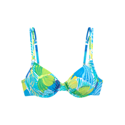 SUNSEEKER Bikini zgornji del modra/zelena/bela