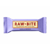 Raw bite organski bar vanila bobičasto voće 50g