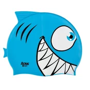 ACRAsport Otroška plavalna kapa, PIRANHA, modra