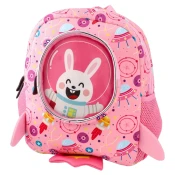 Sazio Neo Predškolski ranac Bunny Tiny, Roze
