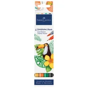 MARKER DVOJNO KONČAN AKVAREL 4 BARVE TROPICAL GOLDFABER FABER CASTELL 164508 SORTIRANO BLISTER