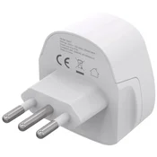 Travel adapter A-AC-ITMINTF Gembird IT suko 10A