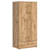 Garderobna omara Zele 90 cm - hrast votan