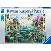 Ravensburger - Puzzle If Fish Could Walk - 2 000 kosov
