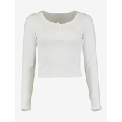 Haily ´s White short T-shirt Hailys Lissy - Women