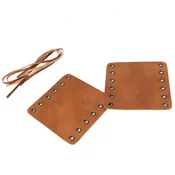 INF Par ročajev za krmilo kolesa iz umetnega usnja za gorska kolesa LightBrown, (5000253075)