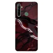 Silikonski prozorni ovitek za Realme 6i - Cherry stone