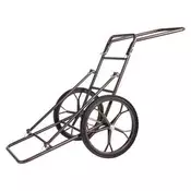 VEVOR Igralni voziček zložljiv prevoznik iger 1260x630x1035 mm rjav