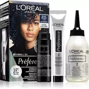 L’Oréal Paris Préférence Vivids barva za lase odtenek 1.102 blue black 1 kos