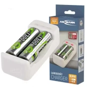 NiMH / NiCd punjac baterija sa 2 punjive baterije AA/1300mAh BASIC II ANSMANN