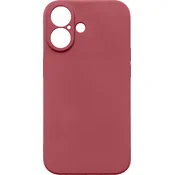 mobilNET silikonski ovitek iPhone 16 Plus, rdeč (Fiber)
