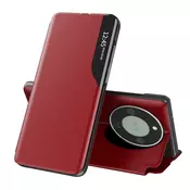 Etui Edge View za Honor Magic8 Lite - rdeč