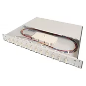 Optični panel 48cm LC 24x adapter Opt. kaseta, Pigtails OM3 Digitus