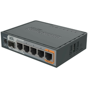 MikroTik RouterBOARD RB760iGS, hEX S, 5xGLAN, SFP, USB, L4, napajalnik