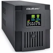 Qoltec UPS napajalnik Monolith 1500VA/900W s LCD in USB