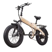 ORLMS ORLMS S9F zložljivo električno kolo, 20 fat bike, 48V 13Ah baterija, bež, (5000255635)