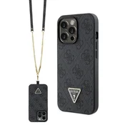 Guess Guess Crossbody 4G Metal Logo - Ohišje za iPhone 13 Pro (črno)