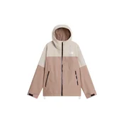 THE NORTH FACE Zunanja jakna temno siva/pastelno rdeča