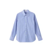 MANGO Bluza svetlo modra / bela