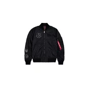 ALPHA INDUSTRIES Prehodna jakna Flying Tigers črna