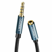 Ugreen AV118 3,5 mm AUX avdio podaljšek, 0,5 m (moder)