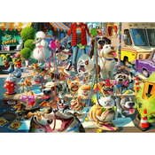 Ravensburger Dog walking puzzle 1000 kosov