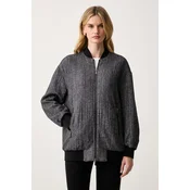 Armani Exchange bomber jakna ženska z dodatkom volne