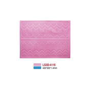 Hani international Kalup za jestivu cipku, Silikonski, 400x300x2mm, Roze
