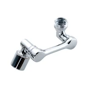 INF 1080 stopinj vrtljiv podaljšek pipe z 2 načinoma pretoka Silver, (21239176)