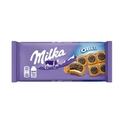 MILKA Mlecna cokolada Oreo Sandwich, 92 g