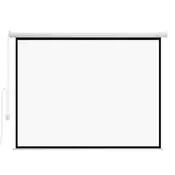 VEVOR Motorni projektorski zaslon 2600x80x1930 mm bel