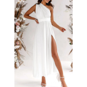 Elegantna maxi haljina, bijela