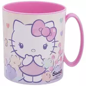 Djecja šalica za mikrovalnu pecnicu Stor Hello Kitty - 390 ml
