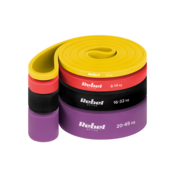shumee Komplet vadbenih trakov iz lateksa - Power Band PLs-2, 4-45 kg, 4 trakovi, REBEL ACTIVE