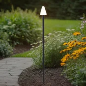 Lindby LED svetilo s talno konico Selinda, črno, višina 100 cm - Sodobni - črna, bela - Plastika