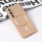 Maska za telefon Magsafe Chrome za Samsung S931B Galaxy S25, Zlatne boje