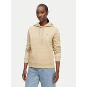 Tommy Jeans Jopa Flag DW0DW19958 Svetlo bež Regular Fit