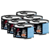 Alpha Spirit Cat Adult Salmon Protein 6 x 200 g