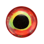 3D oči za potezanke SYBAI 3D Epoxy Fish Eyes, Holographic Bloody, 10 mm