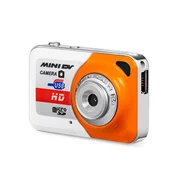 INF Mini retro kamera brez kartice – žepna prenosna foto-video-avdio Orange, (5000235276)