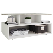MID.YOU Klubska Miza Esila, Bela, Beton