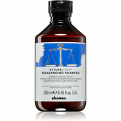 Davines Naturaltech Rebalancing globinsko čistilni šampon za mastno lasišče 250 ml