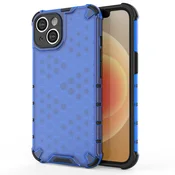 Honeycomb ovitek za iPhone 14, moder